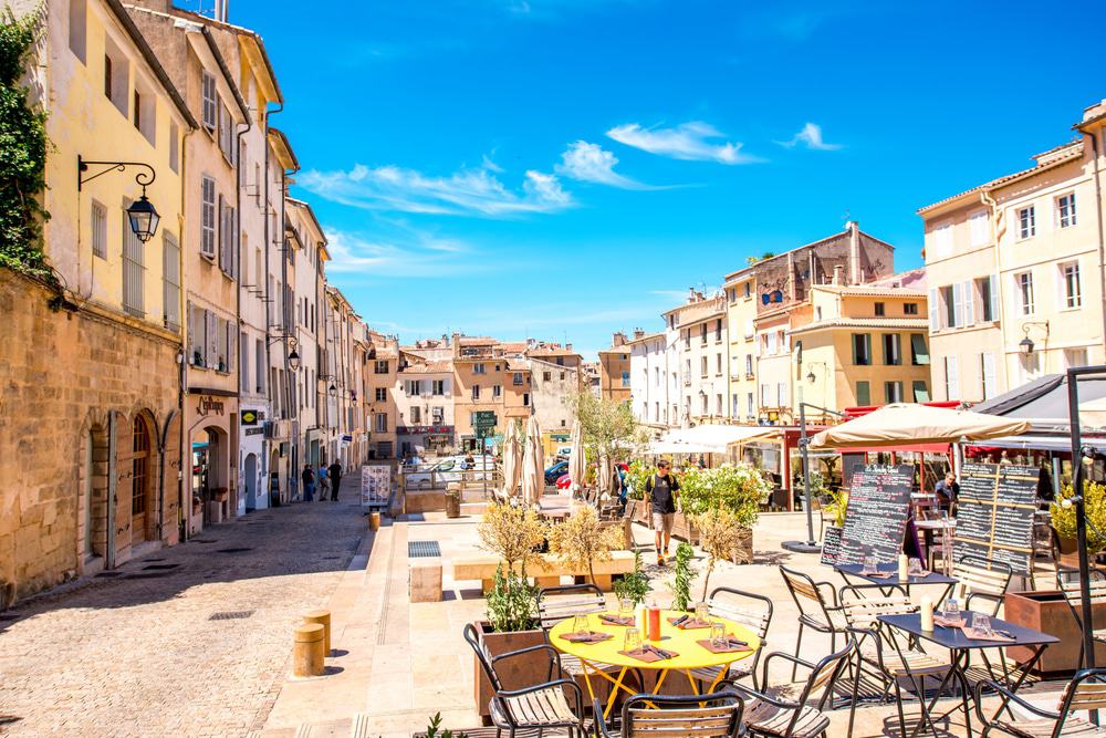 Cardeurs, Square, Aix en Provence