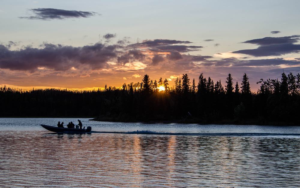 Sunset Fishing, Kenai River