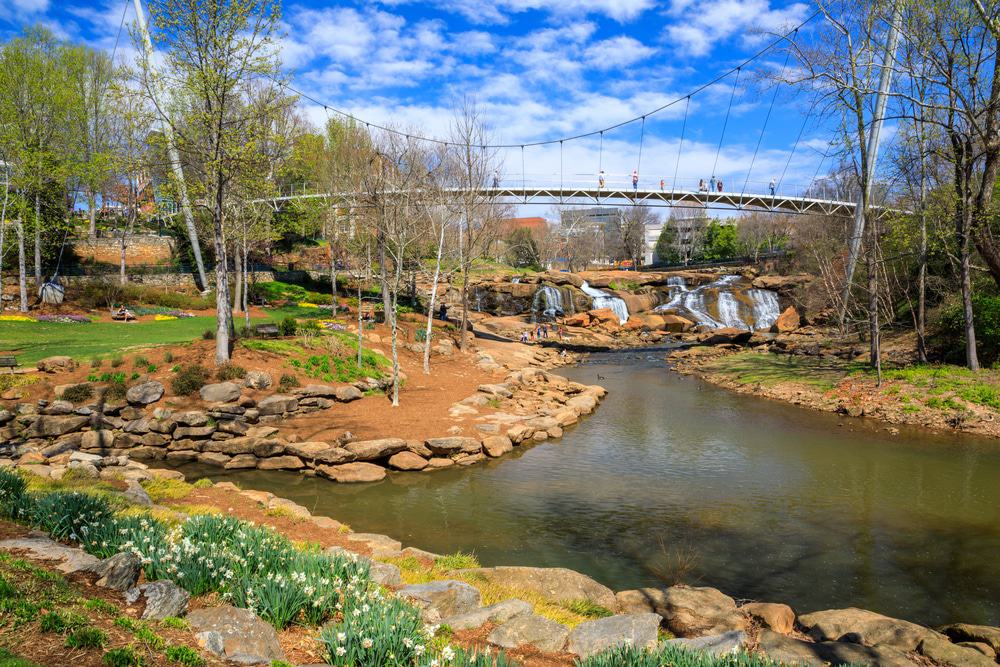 Falls Park, Greenville