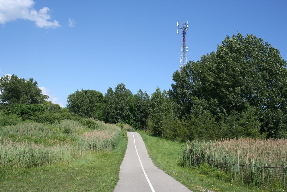 Biking Trail in Pickering