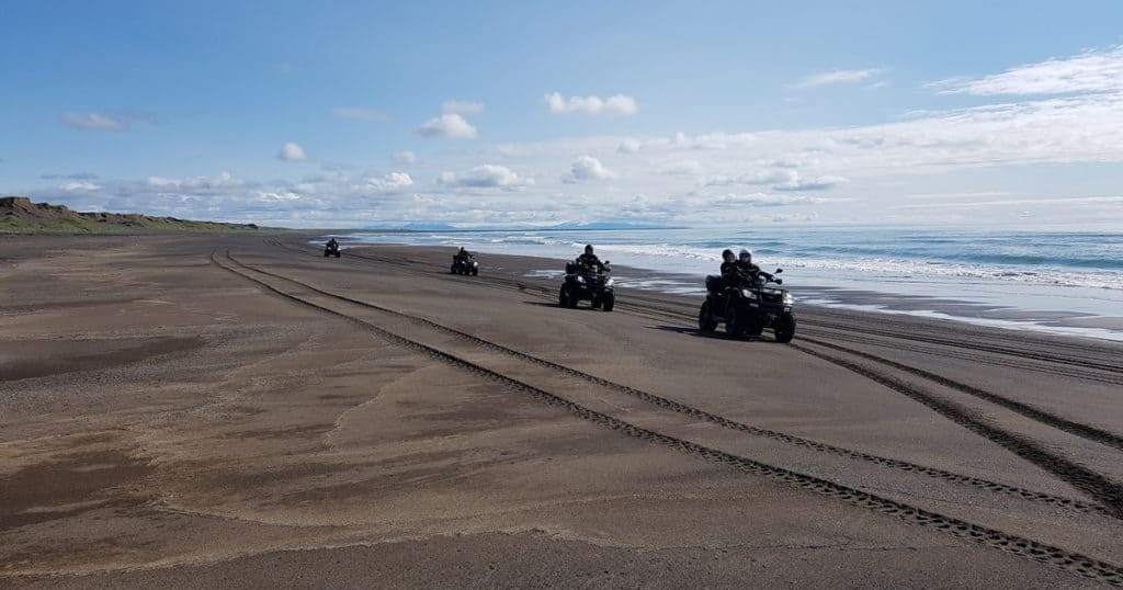 Golden Circle and Black Beach ATV Tour 