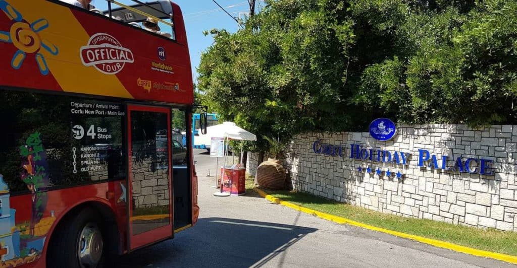 Corfu Hop-on Hop-off City Sightseeing Bus Tour
