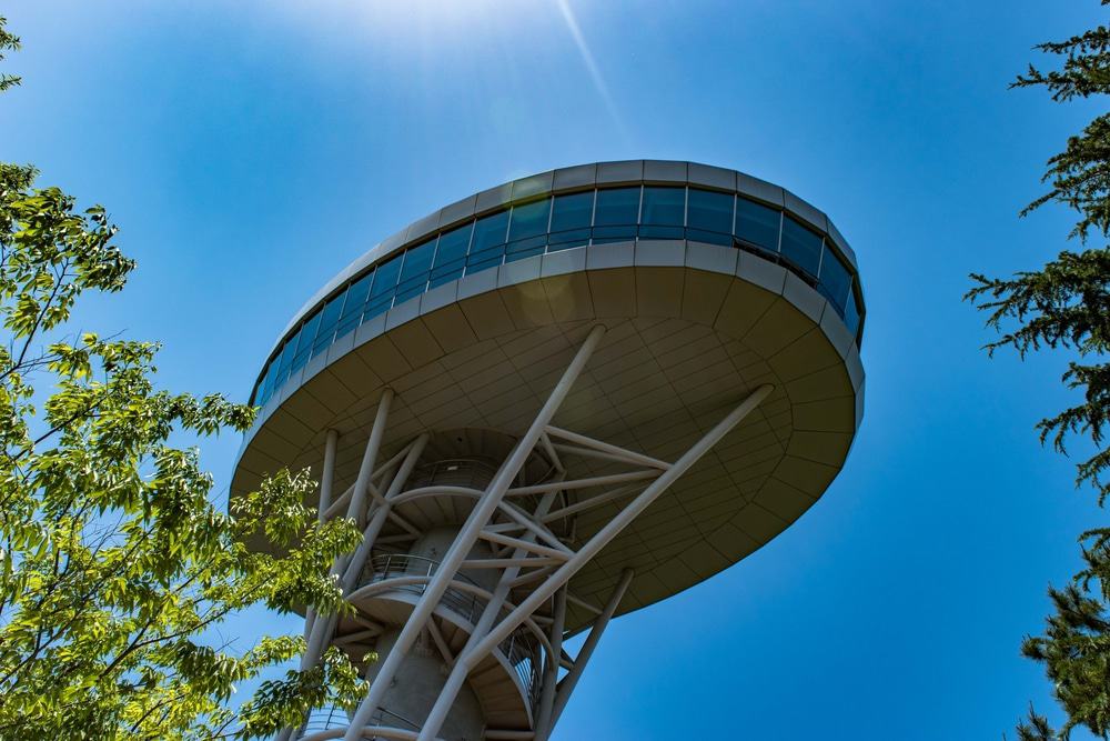 Gwangju Observation Tower At Sajik Park