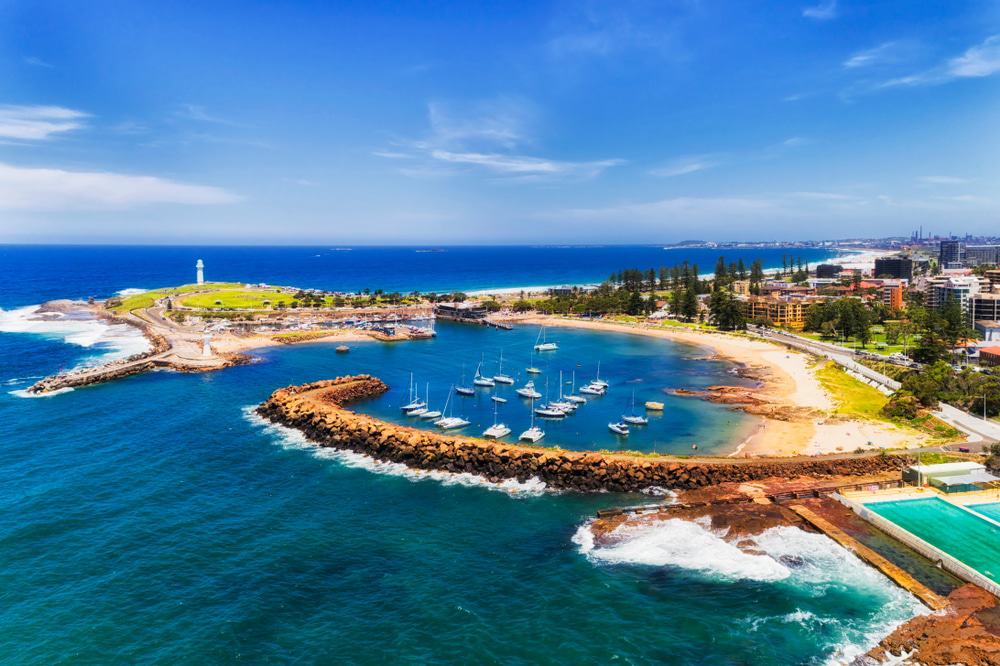 Wollongong Harbour and Lighthouses