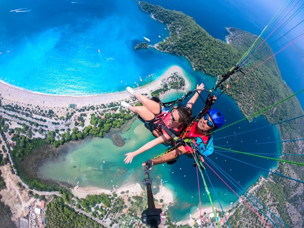 Blue Lagoon Ölüdeniz Tandem Paragliding from Fethiye