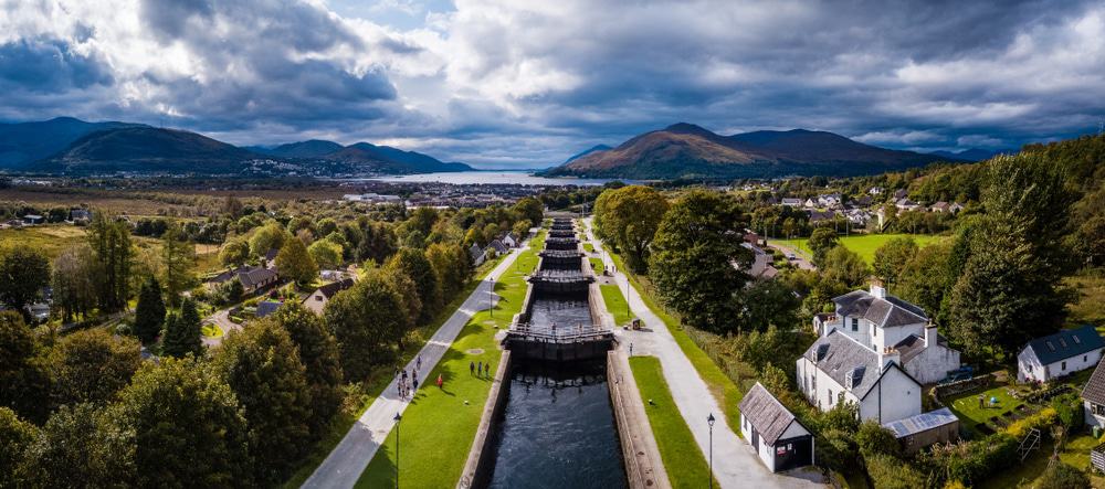 Neptune's Staircase, Fort William
