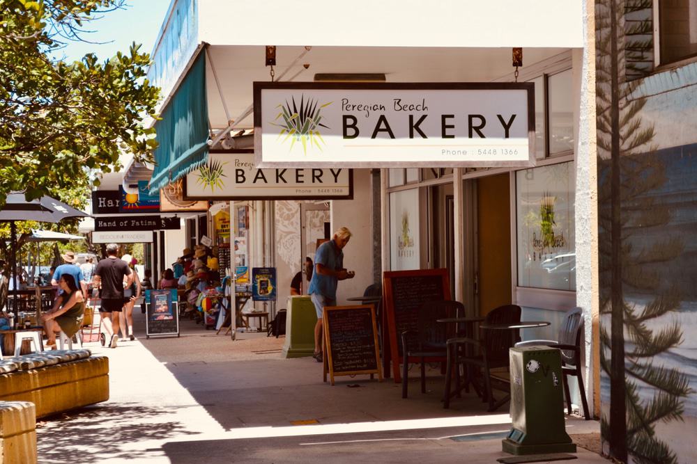 Shopping Street in Peregian Beach