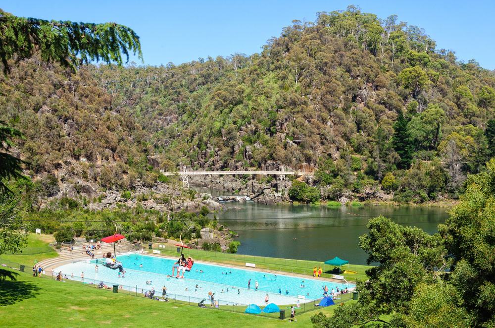 First Basin In The Cataract Gorge