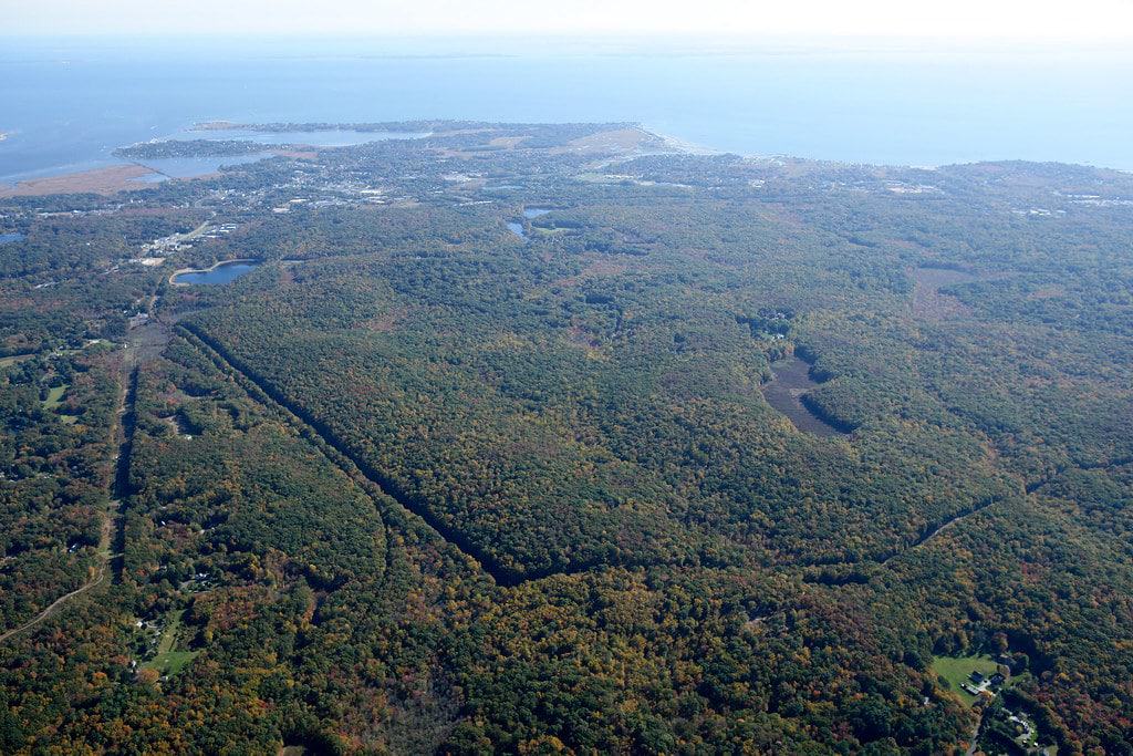 Aerial view of The Preserve, Old Saybrook