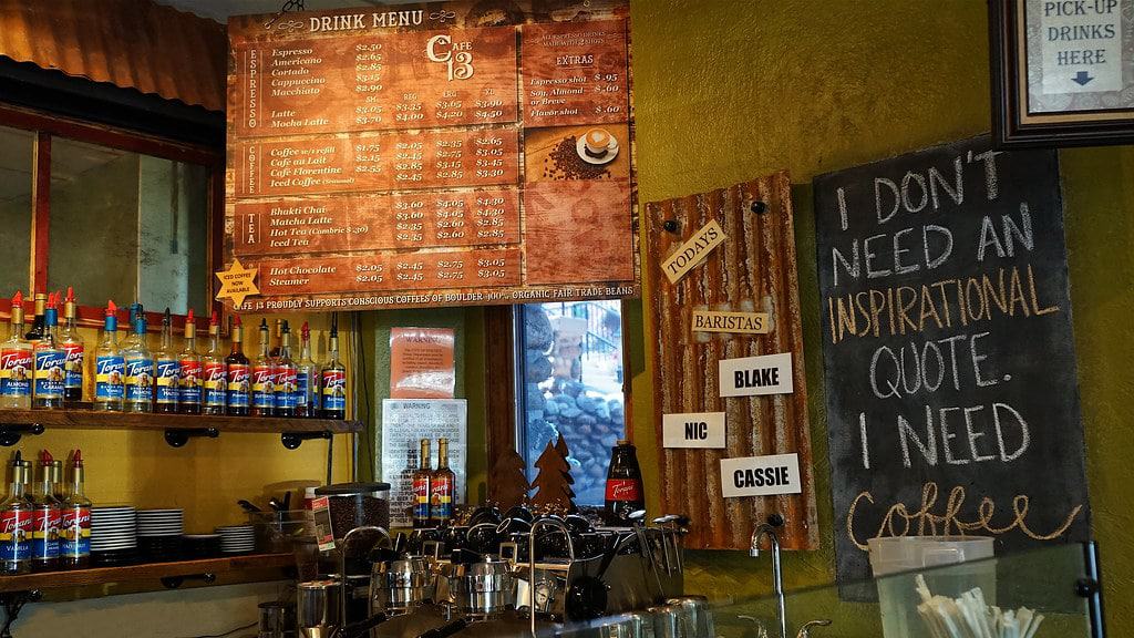 Café 13, Golden