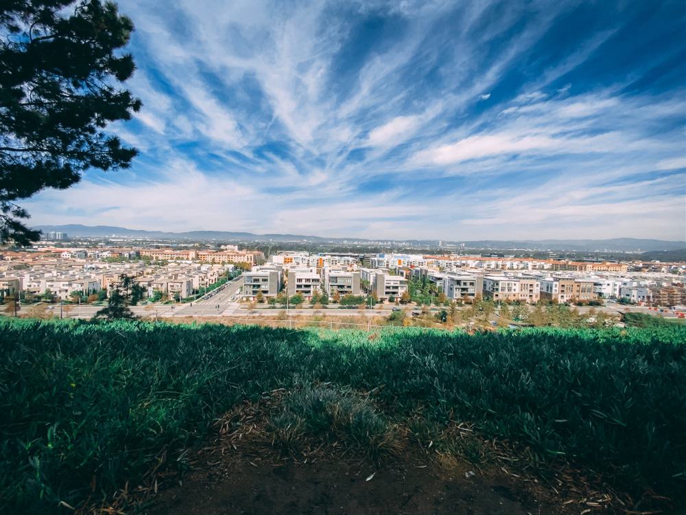 View from the bluff from Loyola Marymount University