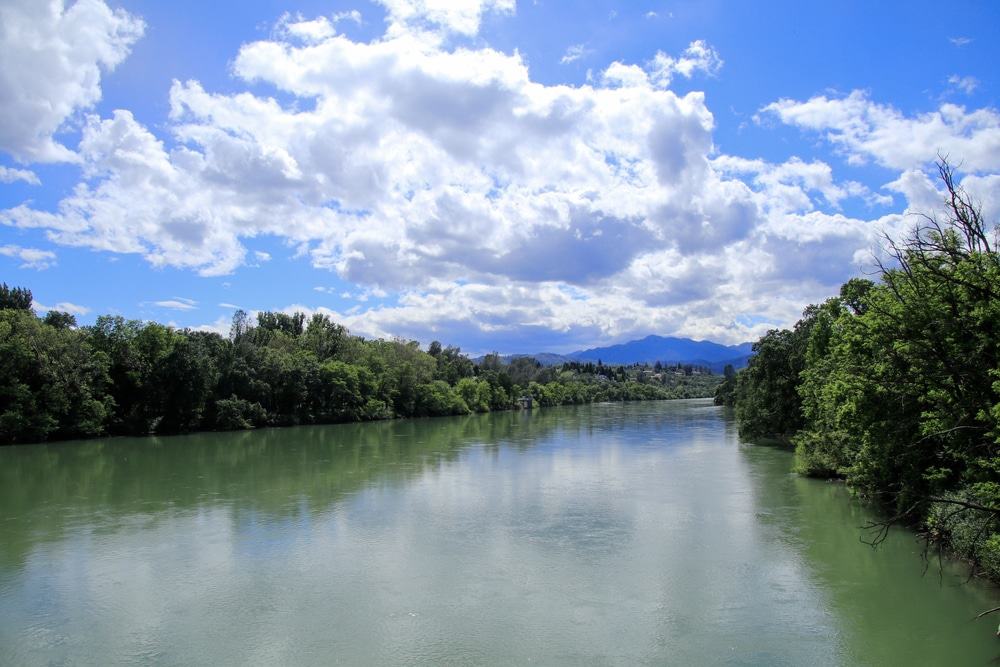 Sacramento River In Redding