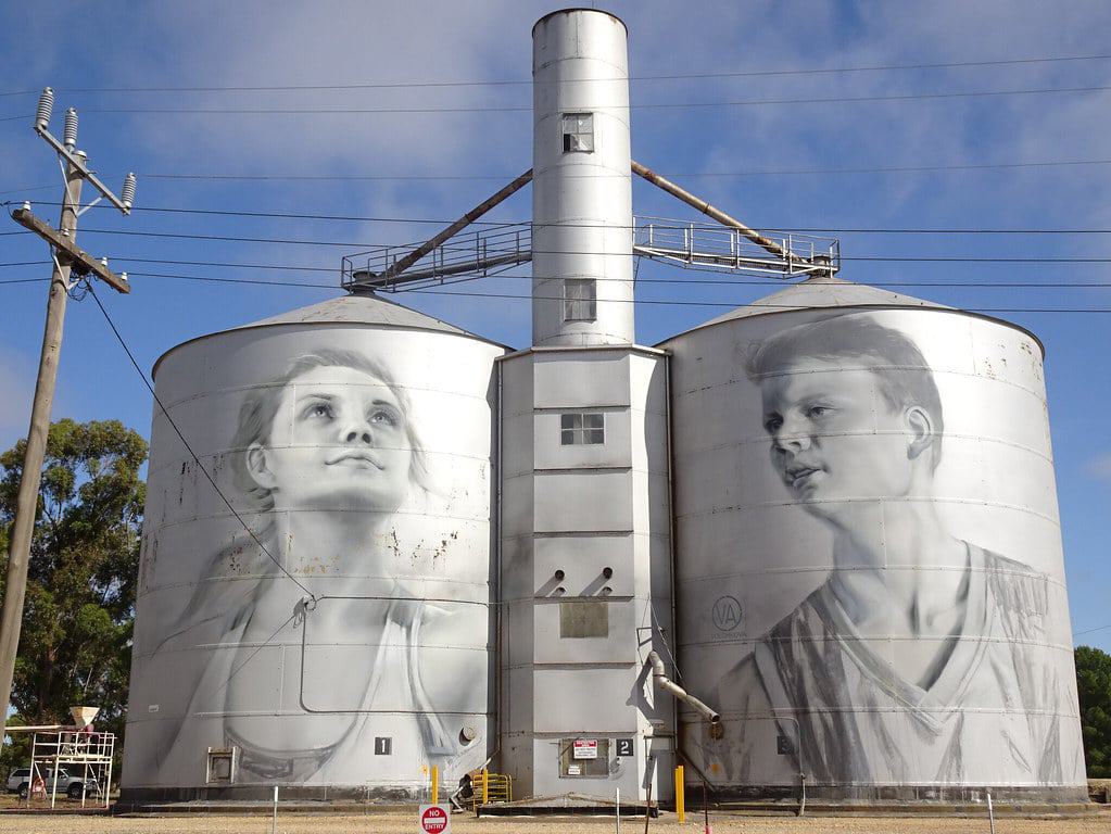 Rupanyup Silo Art