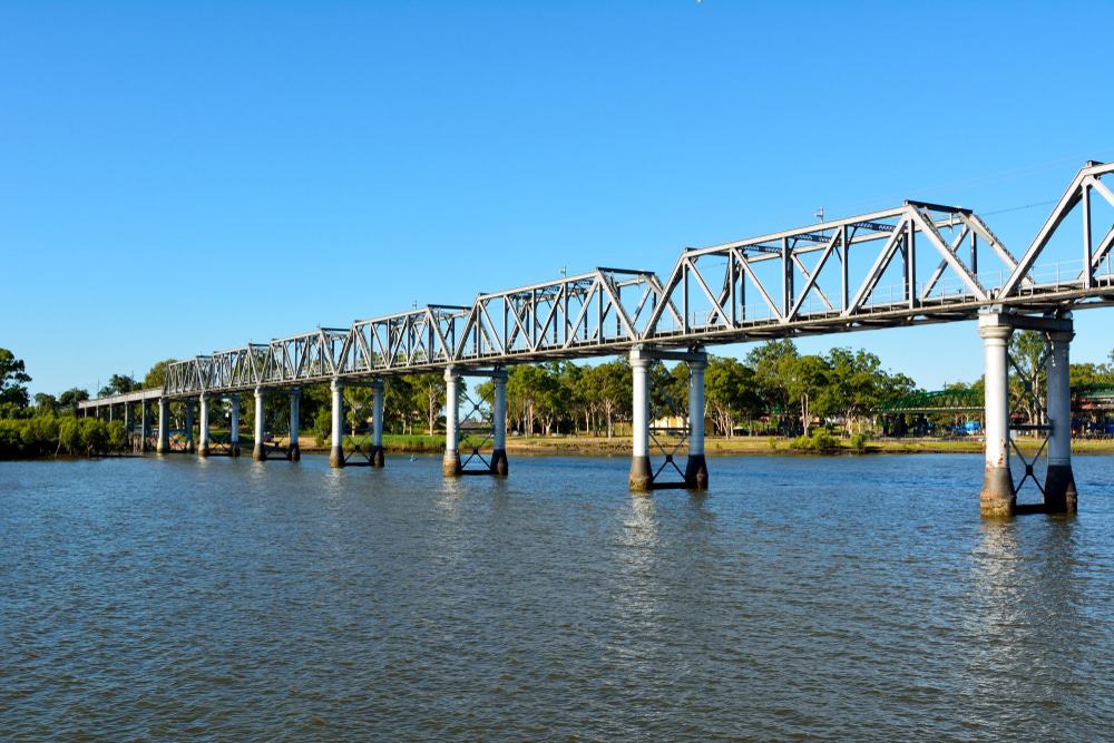 View Over Burnett River From Alexandra Park