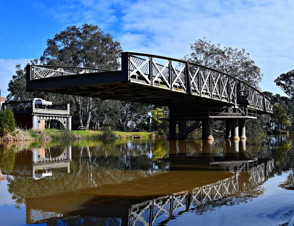La Trobe Swing Bridge