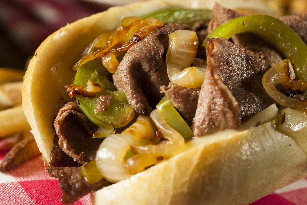 Philly Cheesesteak Sandwich