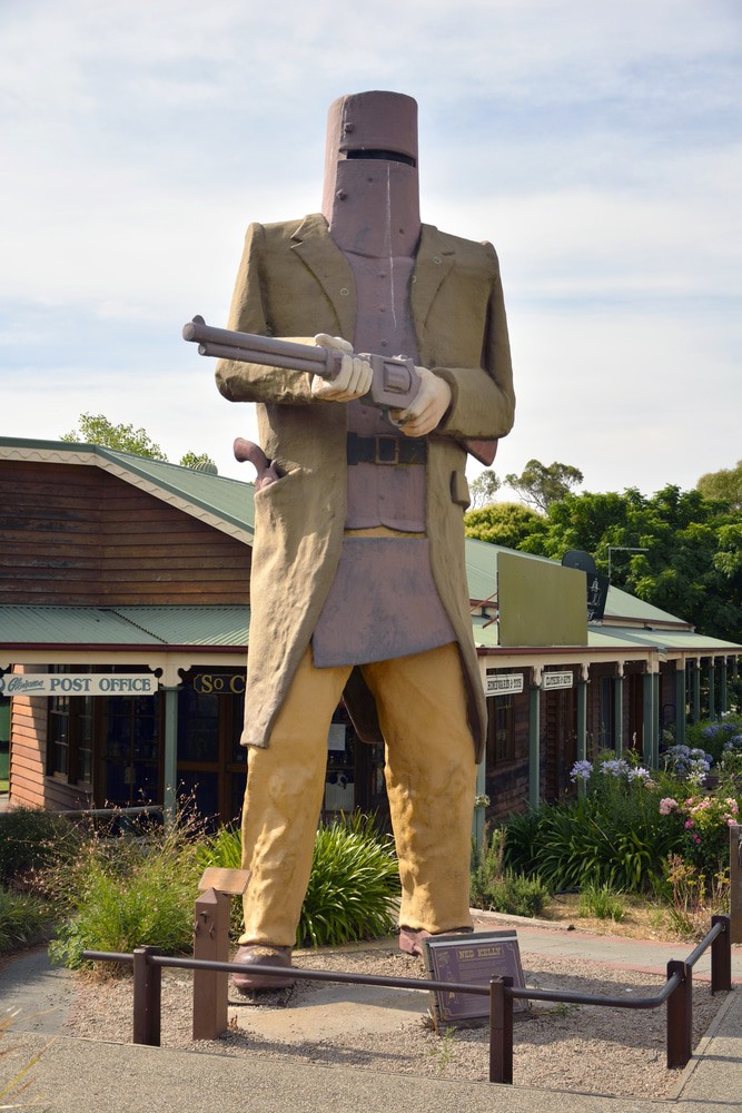 Big Ned Kelly Statue, Glenrowan