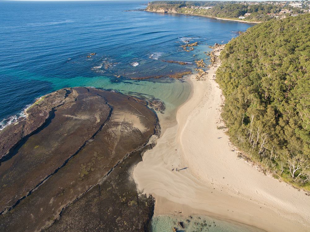 Aerial View Of Bogey Hole Mollymook