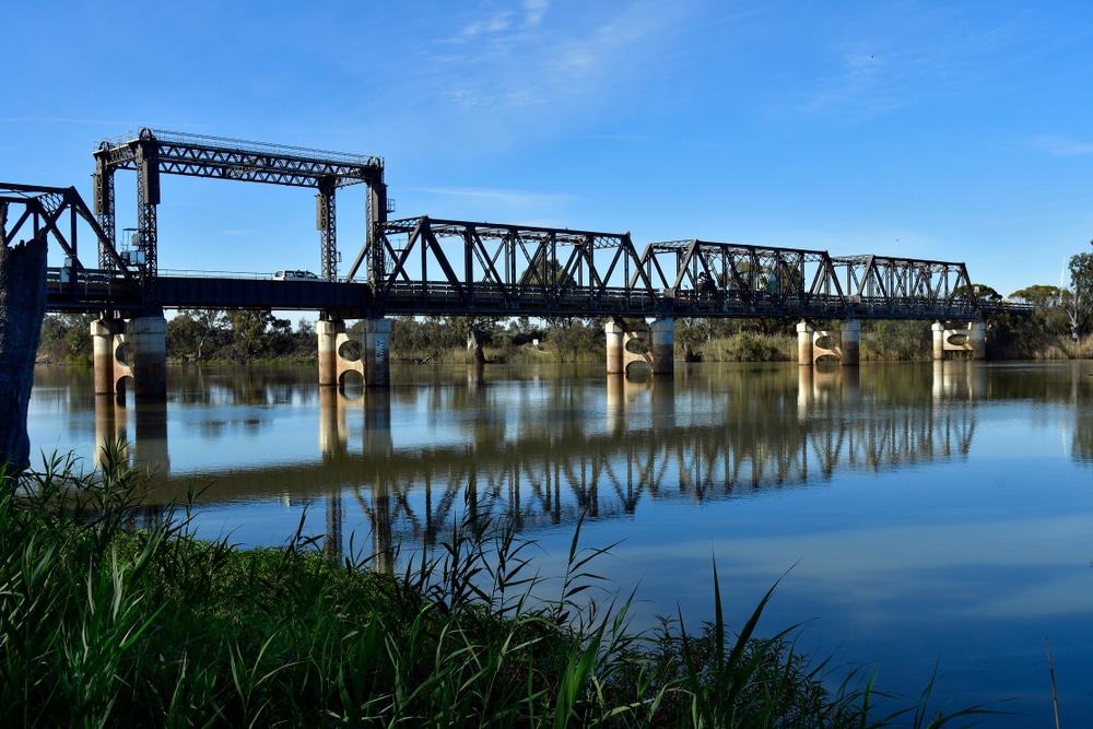 View of Abbotsford Bridge from O'Donnell Park