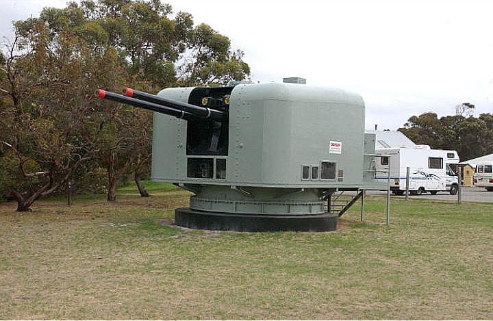 Naval Gun On Display At The Fortress
