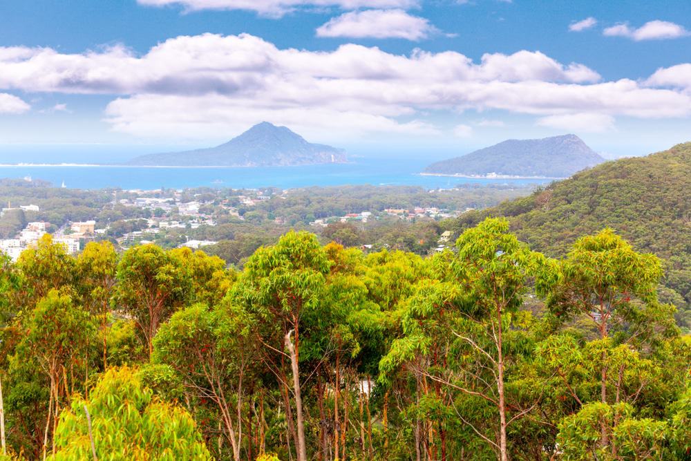 View From Gan Gan Lookout