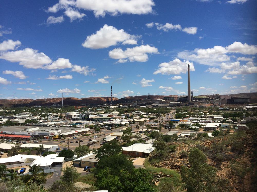 View of Mount Isa