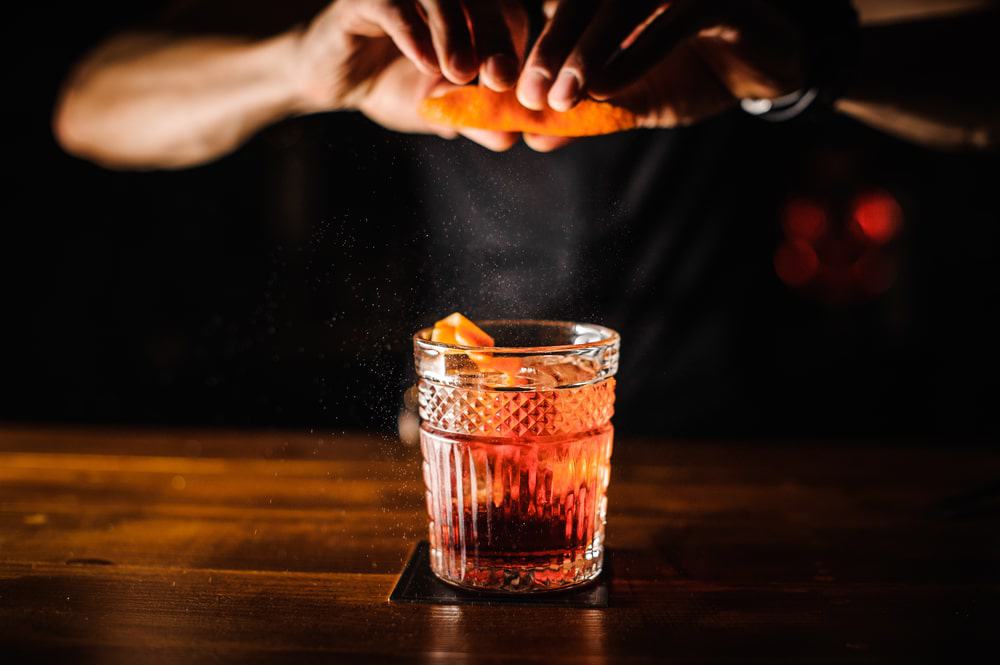 Bartender Preparing Cocktail
