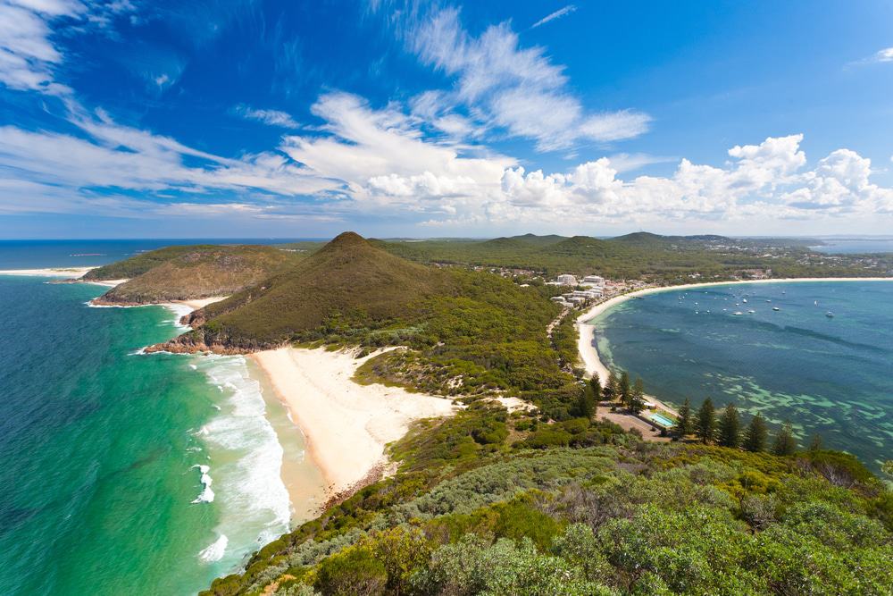 View from Tomaree Head Lookout