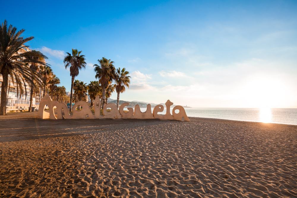 la Málagueta Beach