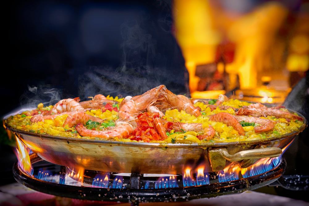 Paella Cooking