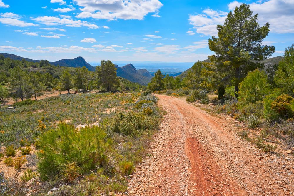 Calderona Mountain Landscape in Valencia