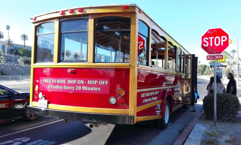 Waterfront Red Car Trolley Line