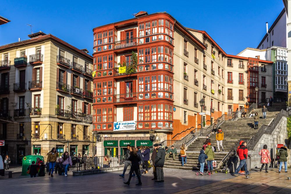Old Town in Bilbao