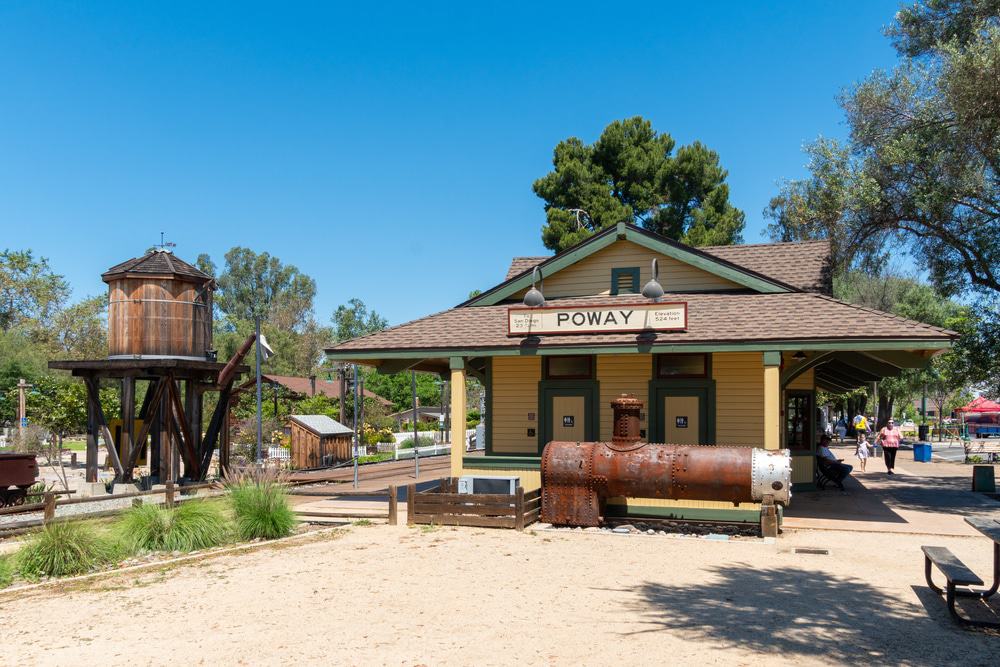Poway-Midland Railroad Station