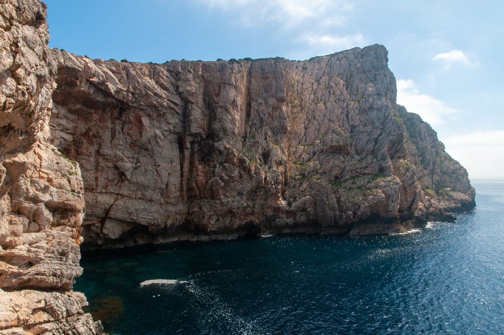 Sardinian coastline