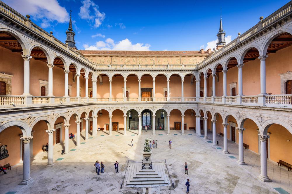 Courtyard of the Alcazar in Toledo