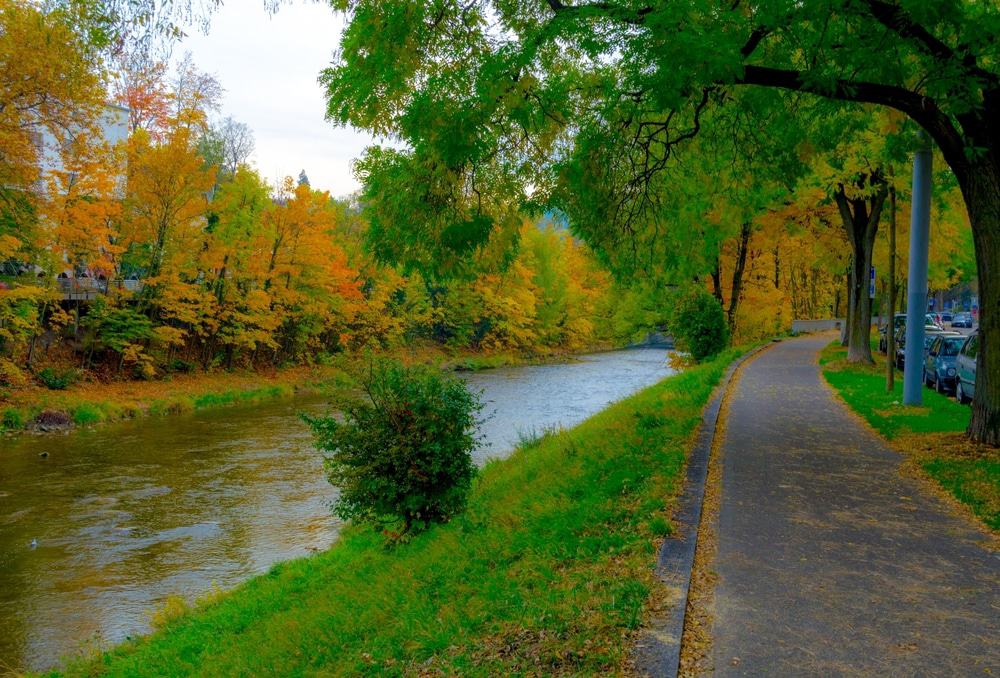 Sihl River in Zurich