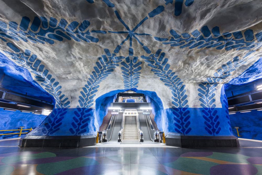 Subway Art in Stockholm