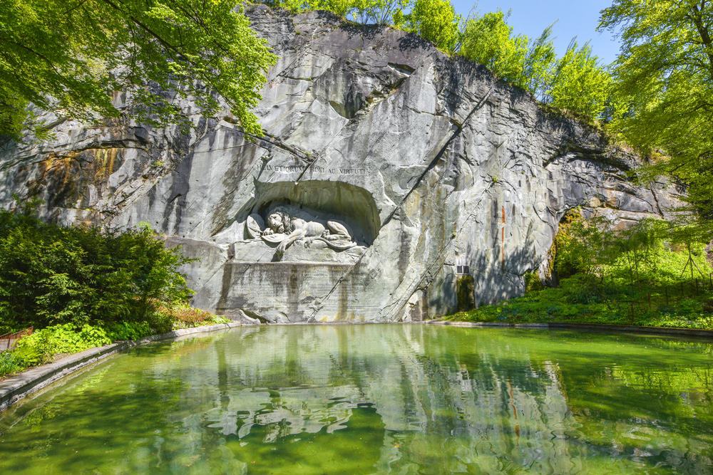 Lion Monument in Lucerne
