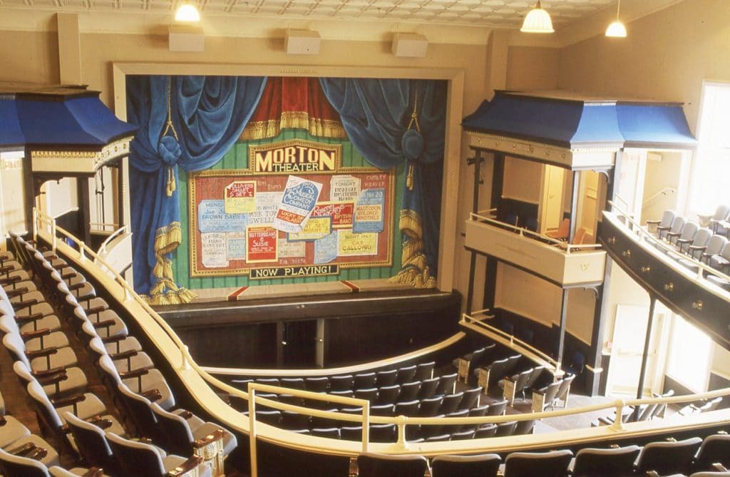 Interior of the Morton Theatre