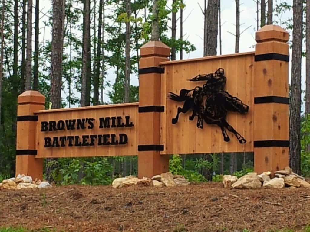 Brown’s Mill Battlefield Site
