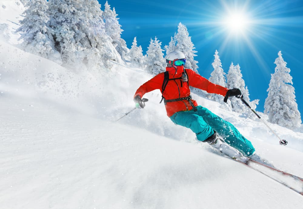 Skiing