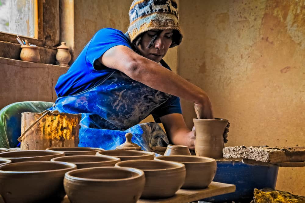 Pottery shop in Humahuaca