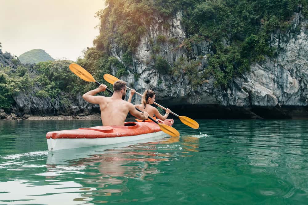 Kayaking, Halong Bay