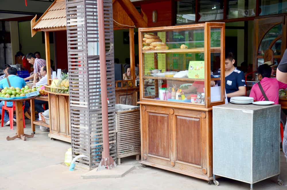 Baguette Stalls, Pakse