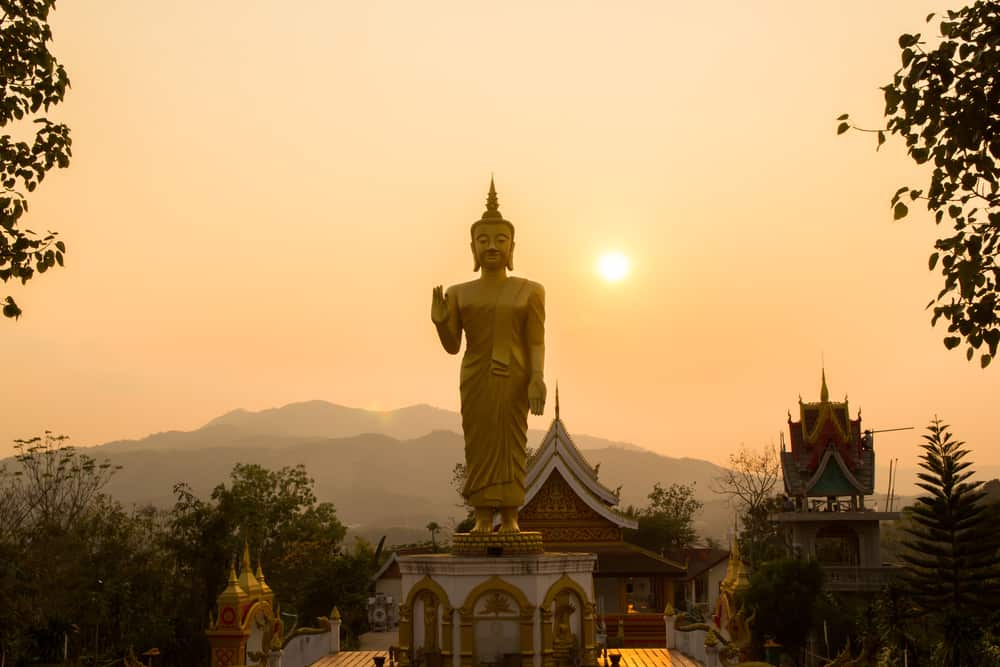 Buddha at Phuuthat Stupa