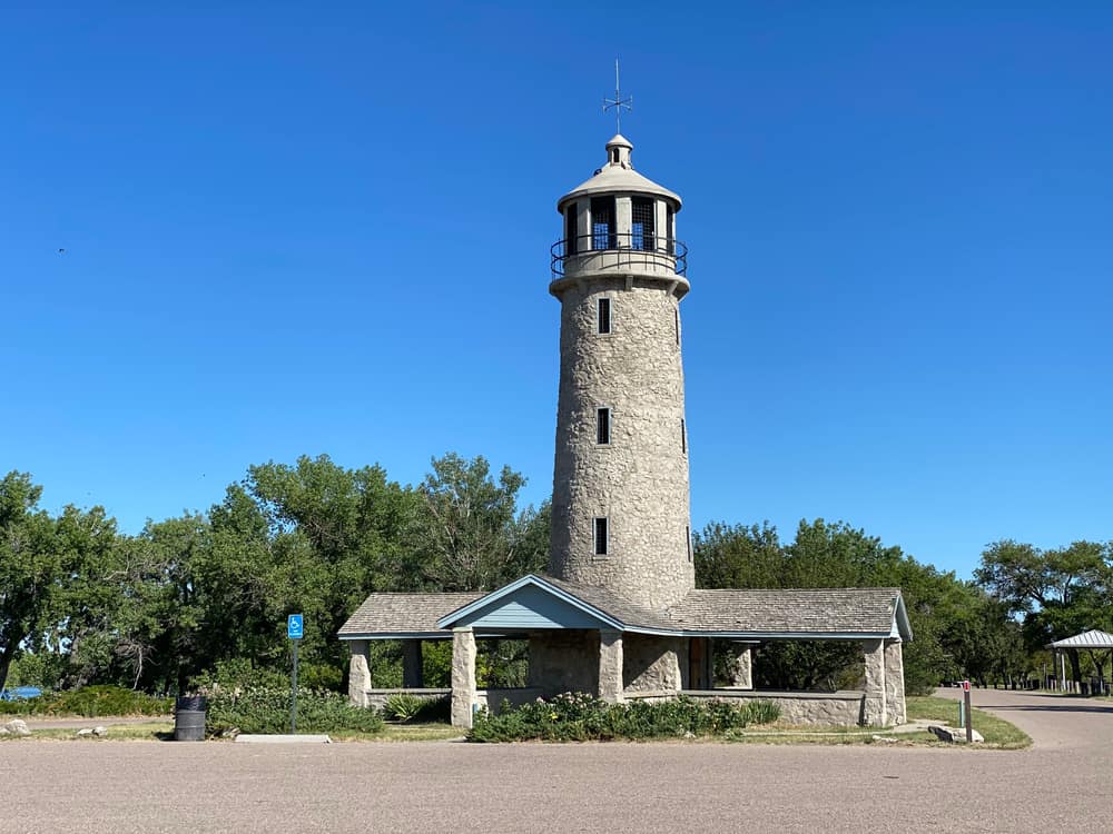 Lighthouse at Lake Minatare