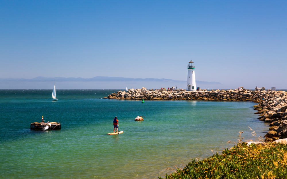 Santa Cruz Harbor Beach