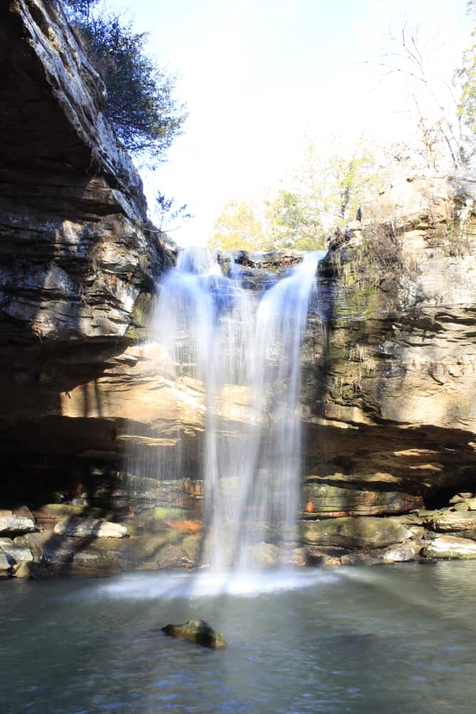 Ferne Clyffe Waterfall, Goreville