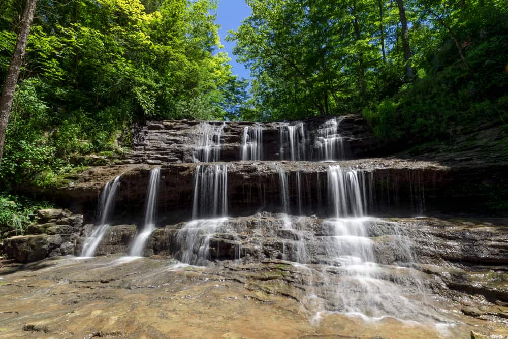 Fallsville Falls, Clinton County